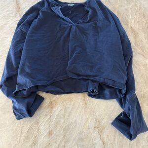 Women's Navy Blue Top